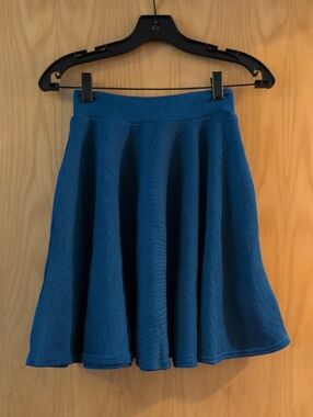 Elhoffer Designs Essential Knit Skirt Snips Blue XS
